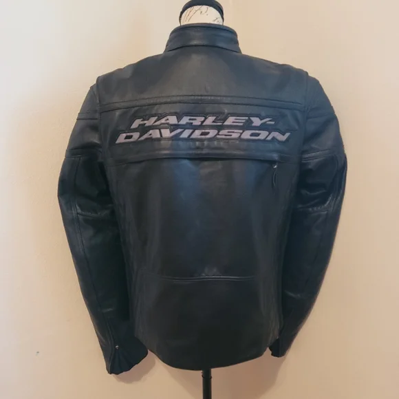 Harley-Davidson Heavy Genuine Leather Jacket / Coat, Men's, Medium